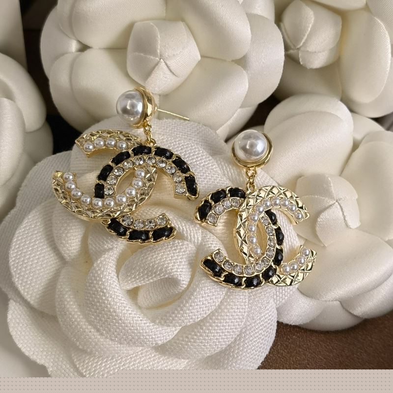 Ch*el earrings